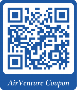 EAA AirVenture Free Coupon QR Code