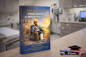Image of book in medical office setting