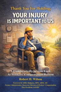 The cover of Thank You For Holding. Your Injury Is Important To Us