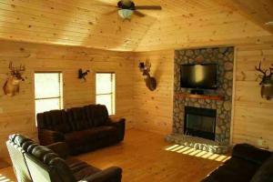 Hunting Lodge interior