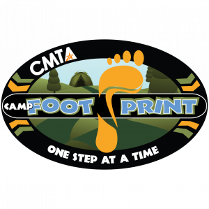 CMTA Camp Footprint - One Step at a Time Logo