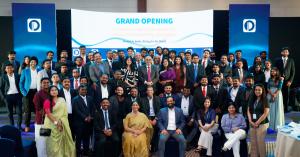 Team Pinnacle at the inaugural reception of the Pinnacle Center of Excellence for Design & Engineering, Bengaluru