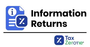 Information Returns - TaxZerone