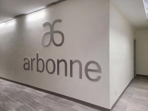 Arbonne Lobby Signs Made by SSK Signs
