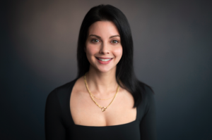 Headshot of Heather Pinheiro, Creative Director at Esquire Digital and award-winning web design and UX expert