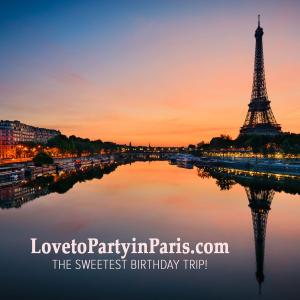 Ladies love to surprise your BFF with an anniversary birthday friendship trip to paris this is made for you to gift www.LovetoPartyinParis.com The Sweetest Birthday Trip!