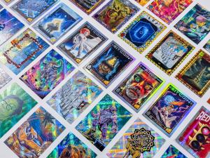 Official images of cards from Orange Pill in a Pack Series 4 The Simulation by Based Trading Cards