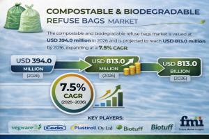 Compostable & Biodegradable Refuse Bags Market