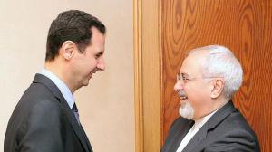 Zarif greets criminal Assad