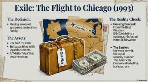 illustration of Love Exile Resilience (ai-generated)