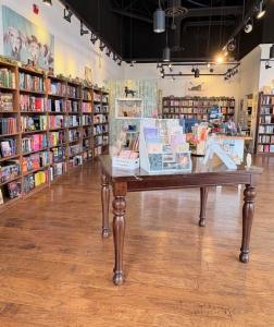 Lakeside Bookshop is an independent bookstore located at The Meadows at Lake Saint Louis. The store features works by local authors, artists and small businesses, reflecting the community-first ethos at the heart of Lakeside’s mission.