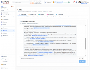 AI Associate Attorney Legal Chat