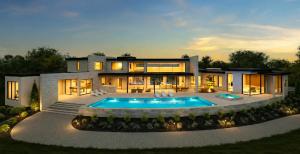 Blue Heaven Residence, now available, represents the next opportunity to experience modern lake luxury by TX Sparks Luxury Homes in Riviera, Lago Vista.