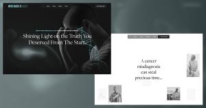 When Cancer Is Missed legal website design for cancer misdiagnosis by Esquire Digital