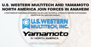 Yamamoto Expands Western U.S. Presence with U.S. Western Multitech Partnership Subheadline