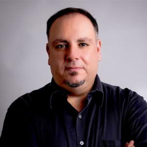 Professional headshot of Daniel Thanos, CTO of DataStealth, a data security platform company