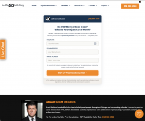 DeSalvo's AI Injury Case Evaluator