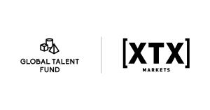 The logos of Global Talent Fund and XTX Markets