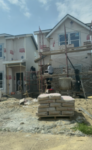 2 houses being built in east nashville