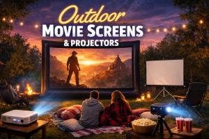 Outdoor Movie Screens and Projectors