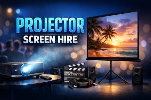 Projector Screen Hire AU