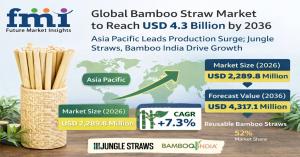 bamboo straw market