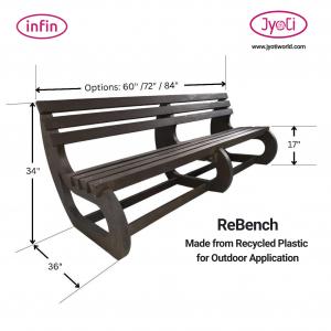 ReBench - Benches made from Recycled Multi-Layered Plastic