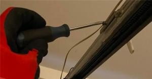 Fully stocked service vehicle for garage door repair Pasadena parked in a residential neighborhood.