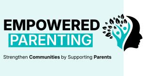 Empowered Parenting logo with image of a plant growing from a mind.