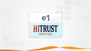 HITRUST e1 Certification badge