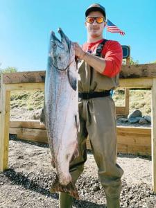 King Salmon fishing in -Alaska