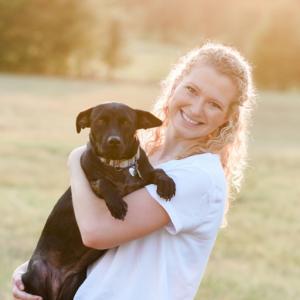 Dr. Cat Whitman, at her practice of in home pet euthanasia in Knoxville, TN.