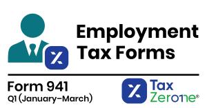 Employment Tax Forms - TaxZerone