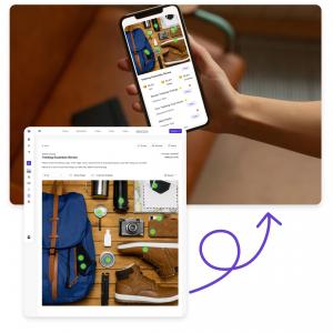 Terapage platform capturing real-world user interactions through mobile ethnography and AI-powered behavioural heat maps.