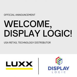Image welcoming Display Logic, LUXX's new distributor