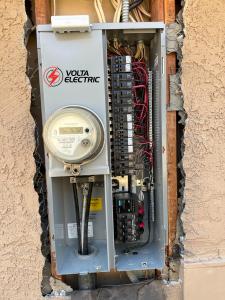 Electrical panel upgraded in a Simi Valley home by Volta Electric professionals