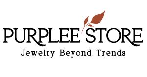 Official logo of Purplee Store, a luxury jewelry brand specializing in 7-layer gold plating and genuine gemstones.