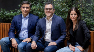 BuenTrip Ventures leadership team seated outdoors, representing technical leadership and venture investment expertise