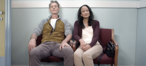 MARTIN GREY as David and ANNE-MARIE JOHNSON as Jo