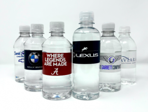 custom bottled water__