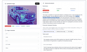 advanced ai image detector demo