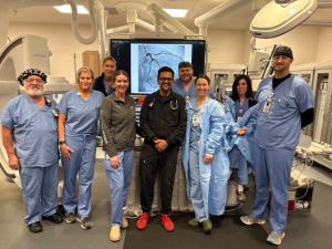 Cath lab team, HonorHealth Scottsdale Thompson Peak Medical Center