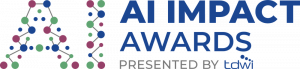 TDWI AI Impact Awards logo