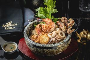 Authentic Thai seafood dish in Houston at Makiin Thai