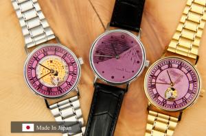 Purple Gold Watch