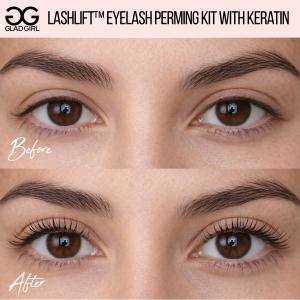 GladGirl LashLift Before & After