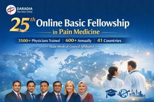 25th batch of Daradia’s online pain medicine fellowship with 3500+ physicians trained and participation from 41 countries