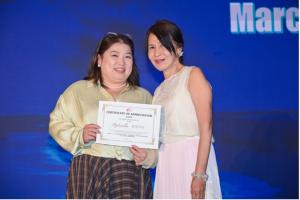 Ms Selina Peng, Ms Margaret Chiu (Photo Credit: Pink Dolphin Fund)