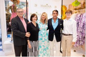 Gustavo Bergés, Jeanette Bergés, Marina Cocher Bergés, Otto Bergés, Sebastian Berges-Oatley (Photo Credit: Capehart Photography)