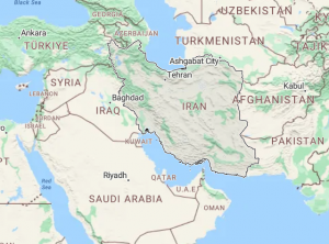 Map of Iran